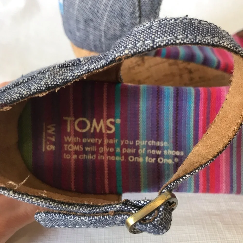 Toms sienna chambray